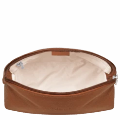 Longchamp Le Foulonné Toiletry Case Caramel - Leather -Longchamp L1047021F72 5