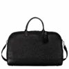 Longchamp Le Foulonné M Travel Bag Black - Leather