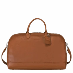 Longchamp Le Foulonné M Travel Bag Caramel - Leather