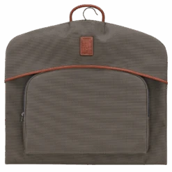 Longchamp Boxford Garment Cover Brown - Canvas