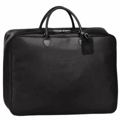 Longchamp Le Foulonné S Suitcase Black - Leather