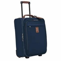 Longchamp Boxford S Suitcase Blue - Canvas -Longchamp L1422080127 2