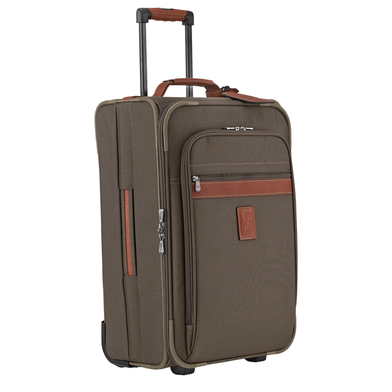 Longchamp Boxford M Suitcase Brown - Canvas 5 Longchamp Boxford M Suitcase Brown - Canvas - Image 3
