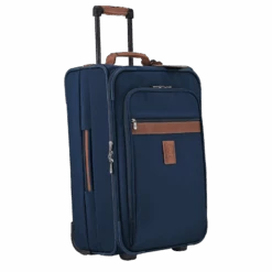 Longchamp Boxford M Suitcase Blue - Canvas -Longchamp L1429080127 2