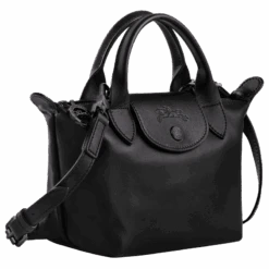 Longchamp Le Pliage Xtra XS Handbag Black - Leather -Longchamp L1500987001 2