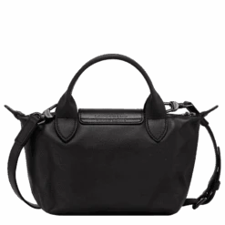 Longchamp Le Pliage Xtra XS Handbag Black - Leather -Longchamp L1500987001 3