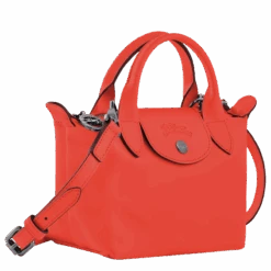 Longchamp Le Pliage Xtra XS Handbag Orange - Leather -Longchamp L1500987017 2