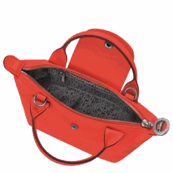 Longchamp Le Pliage Xtra XS Handbag Orange - Leather -Longchamp L1500987017 5