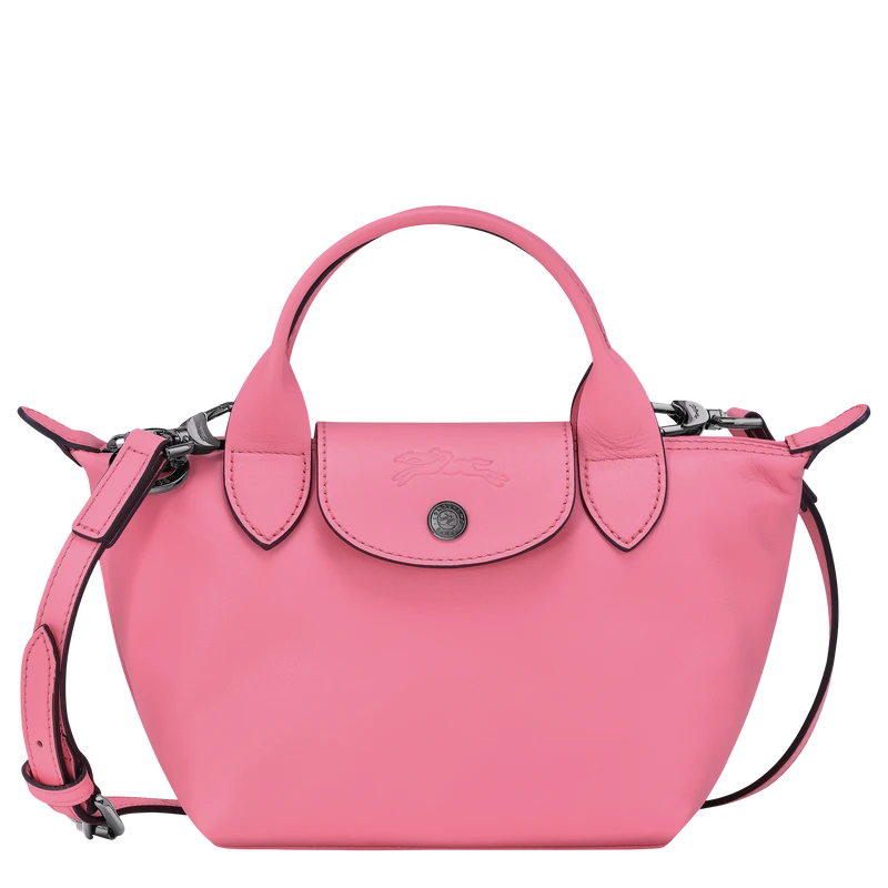 Longchamp Le Pliage Xtra XS Handbag Pink - Leather 3 Longchamp Le Pliage Xtra XS Handbag Pink - Leather