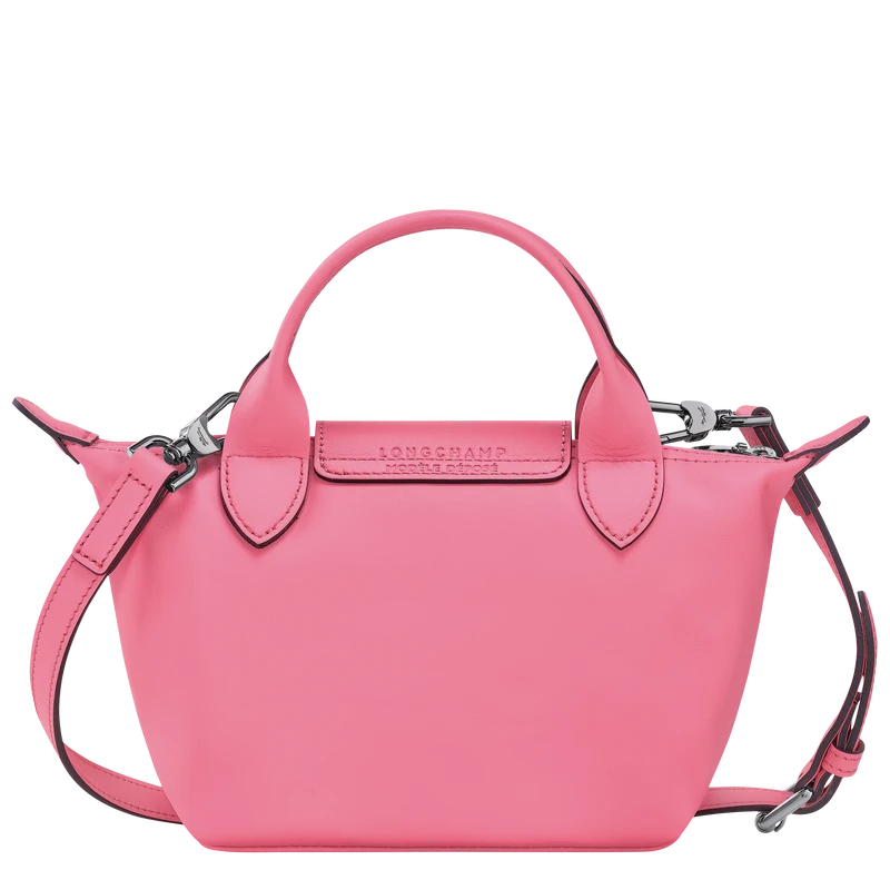 Longchamp Le Pliage Xtra XS Handbag Pink - Leather 6 Longchamp Le Pliage Xtra XS Handbag Pink - Leather - Image 4