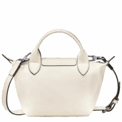 Longchamp Le Pliage Xtra XS Handbag Ecru - Leather 10 Longchamp Le Pliage Xtra XS Handbag Ecru - Leather -Longchamp L1500987037 3