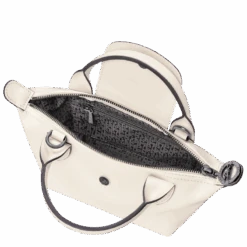 Longchamp Le Pliage Xtra XS Handbag Ecru - Leather 11 Longchamp Le Pliage Xtra XS Handbag Ecru - Leather -Longchamp L1500987037 5