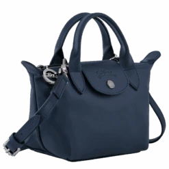 Longchamp Le Pliage Xtra XS Handbag Navy - Leather 10 Longchamp Le Pliage Xtra XS Handbag Navy - Leather -Longchamp L1500987556 2
