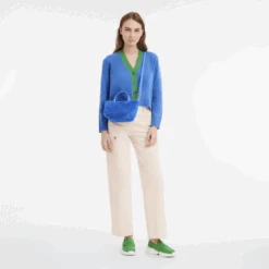 Longchamp Le Pliage Xtra XS Handbag Cobalt - Leather -Longchamp L1500HDB487 1