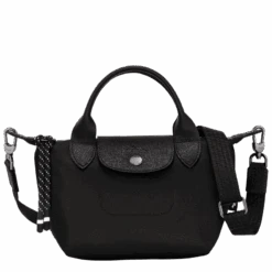 Longchamp Le Pliage Energy XS Handbag Black - Recycled Canvas