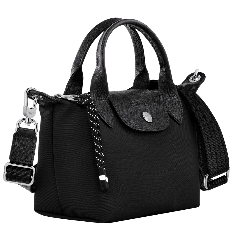 Longchamp Le Pliage Energy XS Handbag Black - Recycled Canvas 5 Longchamp Le Pliage Energy XS Handbag Black - Recycled Canvas - Image 3