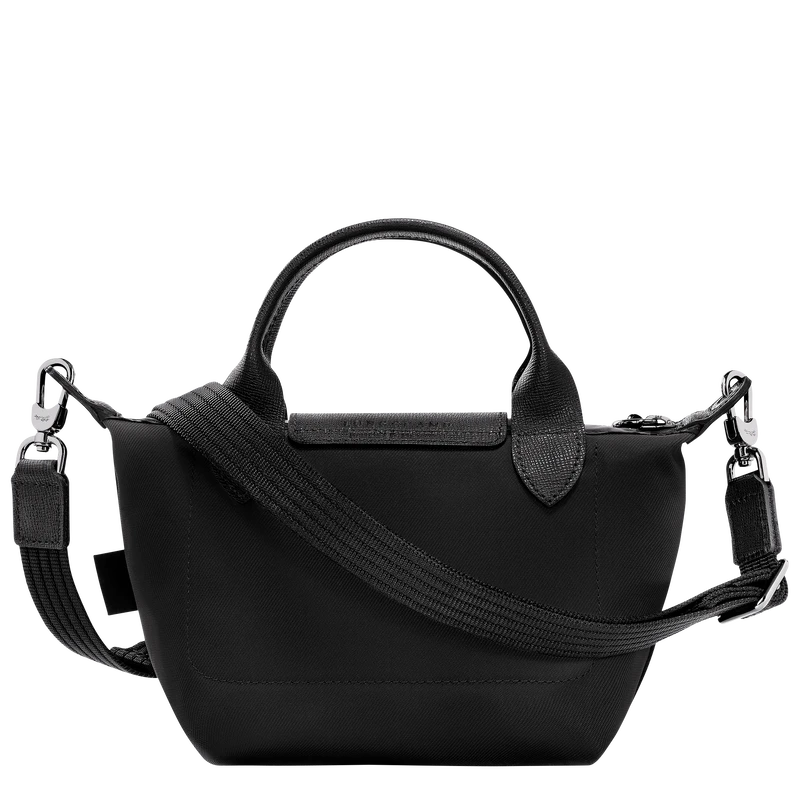 Longchamp Le Pliage Energy XS Handbag Black - Recycled Canvas 6 Longchamp Le Pliage Energy XS Handbag Black - Recycled Canvas - Image 4