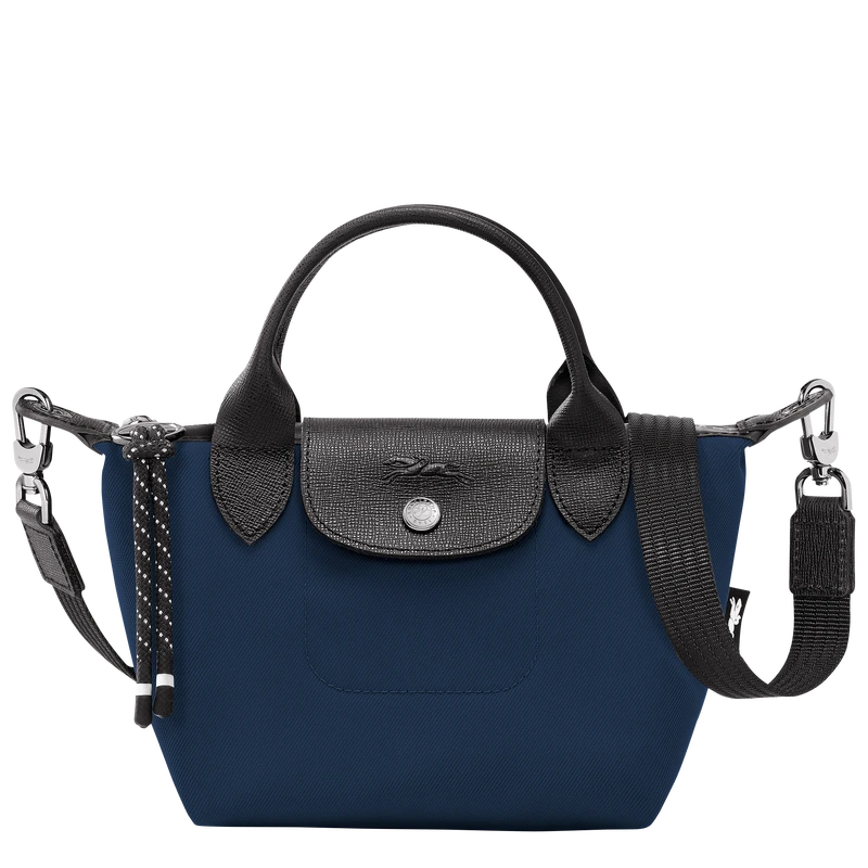 Longchamp Le Pliage Energy XS Handbag Navy - Recycled Canvas 3 Longchamp Le Pliage Energy XS Handbag Navy - Recycled Canvas