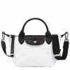 Longchamp Le Pliage Energy XS Handbag White - Recycled Canvas -Longchamp L1500HSR007 0