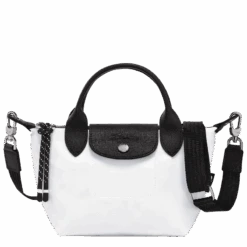 Longchamp Le Pliage Energy XS Handbag White - Recycled Canvas