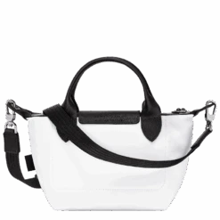 Longchamp Le Pliage Energy XS Handbag White - Recycled Canvas 11 Longchamp Le Pliage Energy XS Handbag White - Recycled Canvas -Longchamp L1500HSR007 3