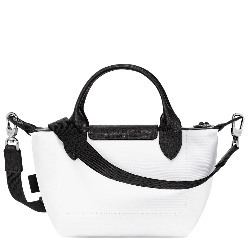 Longchamp Le Pliage Energy XS Handbag White - Recycled Canvas 6 Longchamp Le Pliage Energy XS Handbag White - Recycled Canvas - Image 4
