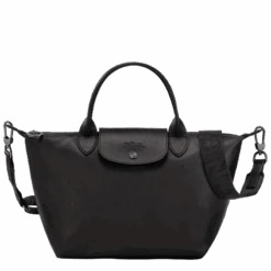 Longchamp Le Pliage Xtra S Handbag Black - Leather