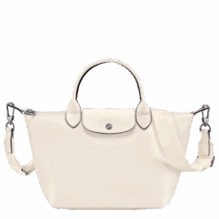 Longchamp Le Pliage Xtra S Handbag Ecru - Leather