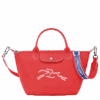Longchamp Le Pliage Xtra S Handbag Red - Leather