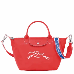 Longchamp Le Pliage Xtra S Handbag Red - Leather