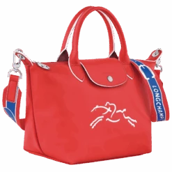 Longchamp Le Pliage Xtra S Handbag Red - Leather 10 Longchamp Le Pliage Xtra S Handbag Red - Leather -Longchamp L1512HDA545 2