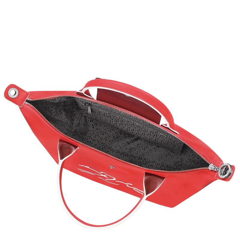 Longchamp Le Pliage Xtra S Handbag Red - Leather 7 Longchamp Le Pliage Xtra S Handbag Red - Leather - Image 5