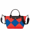 Longchamp Le Pliage Collection S Handbag Red/Cobalt - Canvas 1 Longchamp Le Pliage Collection S Handbag Red/Cobalt - Canvas -Longchamp L1512HDCI06 0