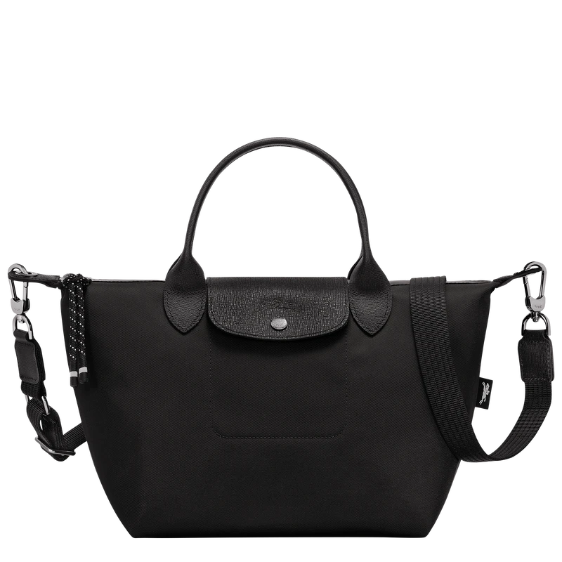 Longchamp Le Pliage Energy S Handbag Black - Recycled Canvas 3 Longchamp Le Pliage Energy S Handbag Black - Recycled Canvas