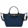Longchamp Le Pliage Energy S Handbag Navy - Recycled Canvas