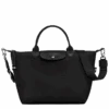 Longchamp Le Pliage Energy L Handbag Black - Recycled Canvas