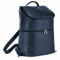 Longchamp Le Foulonné Backpack Navy - Leather -Longchamp L1617021556 2