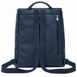 Longchamp Le Foulonné Backpack Navy - Leather -Longchamp L1617021556 3