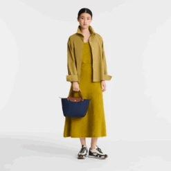 Longchamp Le Pliage Original S Handbag Navy - Recycled Canvas -Longchamp L1621089P68 1