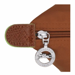 Longchamp Le Pliage Green S Handbag Cognac - Recycled Canvas -Longchamp L1621919504 6