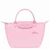 Longchamp Le Pliage Green S Handbag Pink - Recycled Canvas