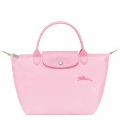 Longchamp Le Pliage Green S Handbag Pink - Recycled Canvas