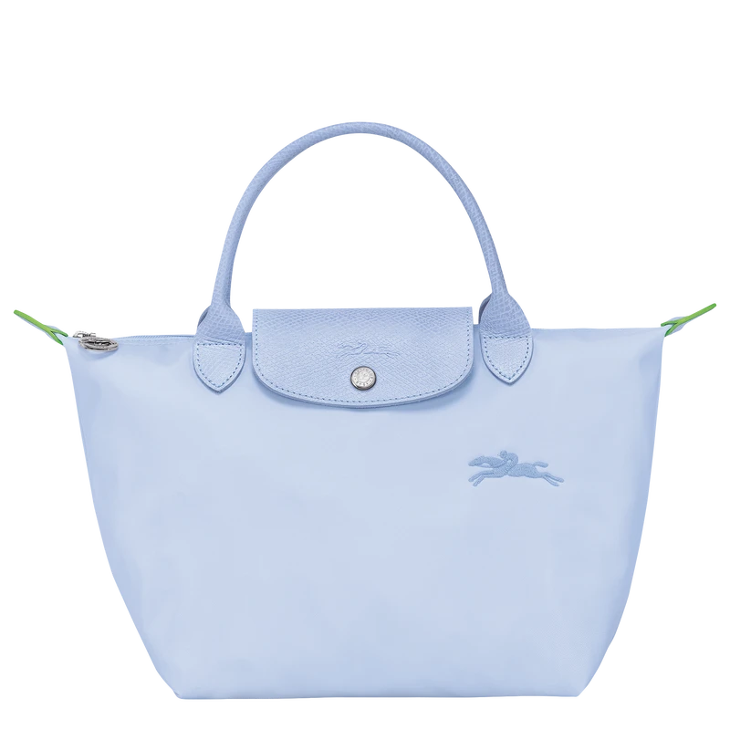 Longchamp Le Pliage Green S Handbag Sky Blue - Recycled Canvas 3 Longchamp Le Pliage Green S Handbag Sky Blue - Recycled Canvas