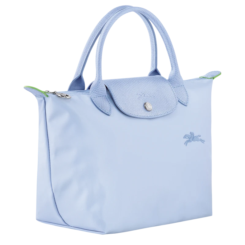 Longchamp Le Pliage Green S Handbag Sky Blue - Recycled Canvas 5 Longchamp Le Pliage Green S Handbag Sky Blue - Recycled Canvas - Image 3