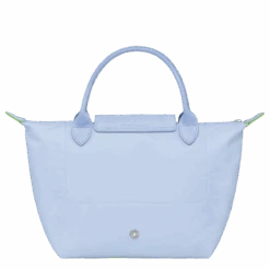 Longchamp Le Pliage Green S Handbag Sky Blue - Recycled Canvas 11 Longchamp Le Pliage Green S Handbag Sky Blue - Recycled Canvas -Longchamp L1621919P79 3