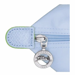 Longchamp Le Pliage Green S Handbag Sky Blue - Recycled Canvas 12 Longchamp Le Pliage Green S Handbag Sky Blue - Recycled Canvas -Longchamp L1621919P79 6