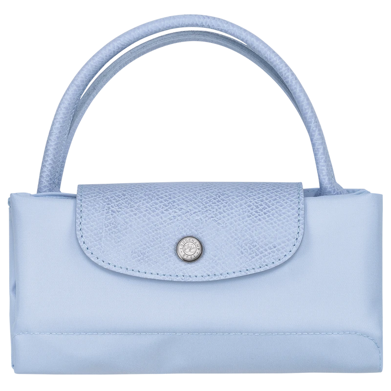 Longchamp Le Pliage Green S Handbag Sky Blue - Recycled Canvas 8 Longchamp Le Pliage Green S Handbag Sky Blue - Recycled Canvas - Image 6