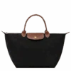 Longchamp Le Pliage Original M Handbag Black - Recycled Canvas -Longchamp L1623089001 0