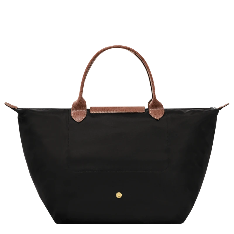 Longchamp Le Pliage Original M Handbag Black - Recycled Canvas 6 Longchamp Le Pliage Original M Handbag Black - Recycled Canvas - Image 4