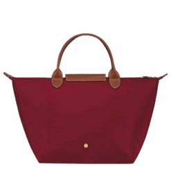 Longchamp Le Pliage Original M Handbag Red - Recycled Canvas -Longchamp L1623089P59 3